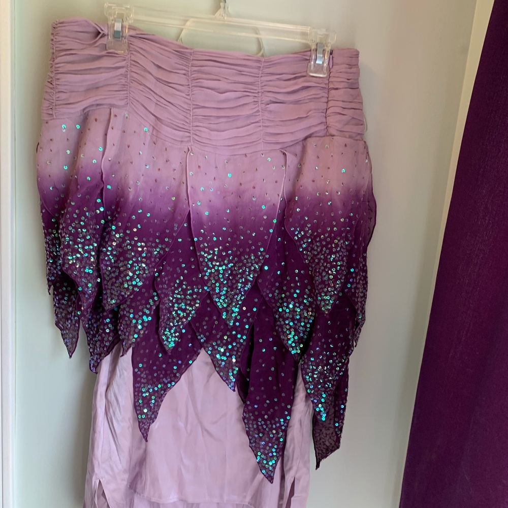 NWT Skirt NWOT Top never worn Bebe mermaid set